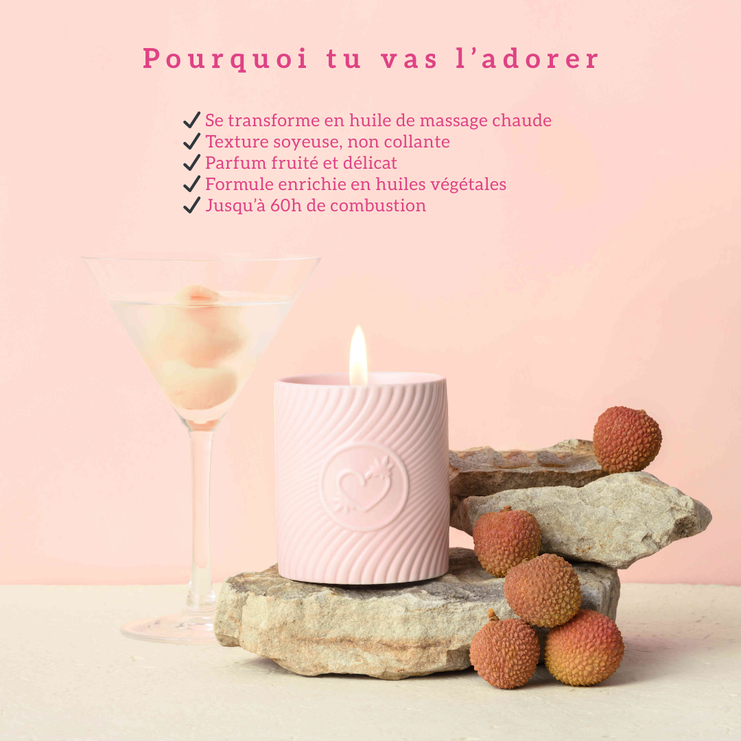Bougie de Massage