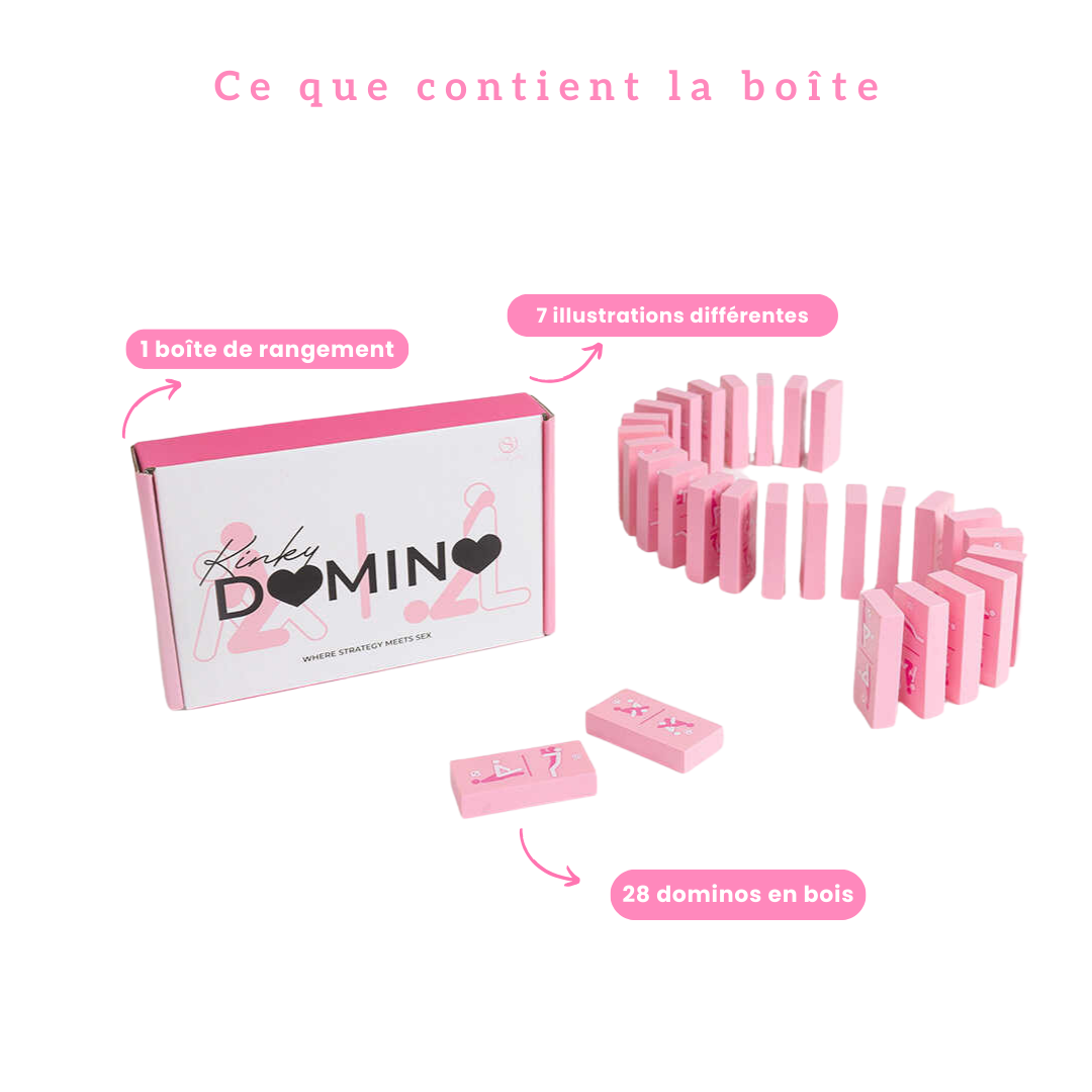 Kinky Domino – Jeu en bois