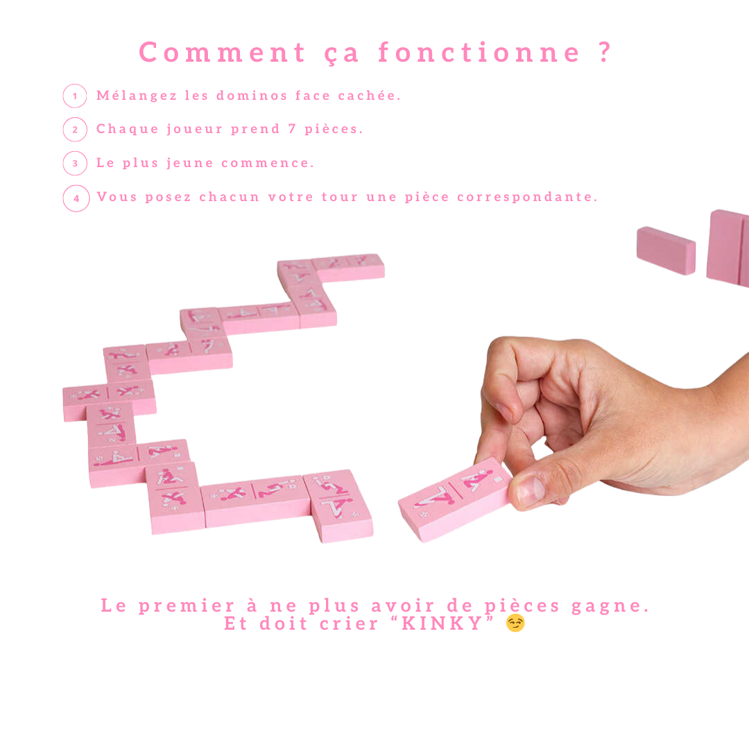 Kinky Domino – Jeu en bois